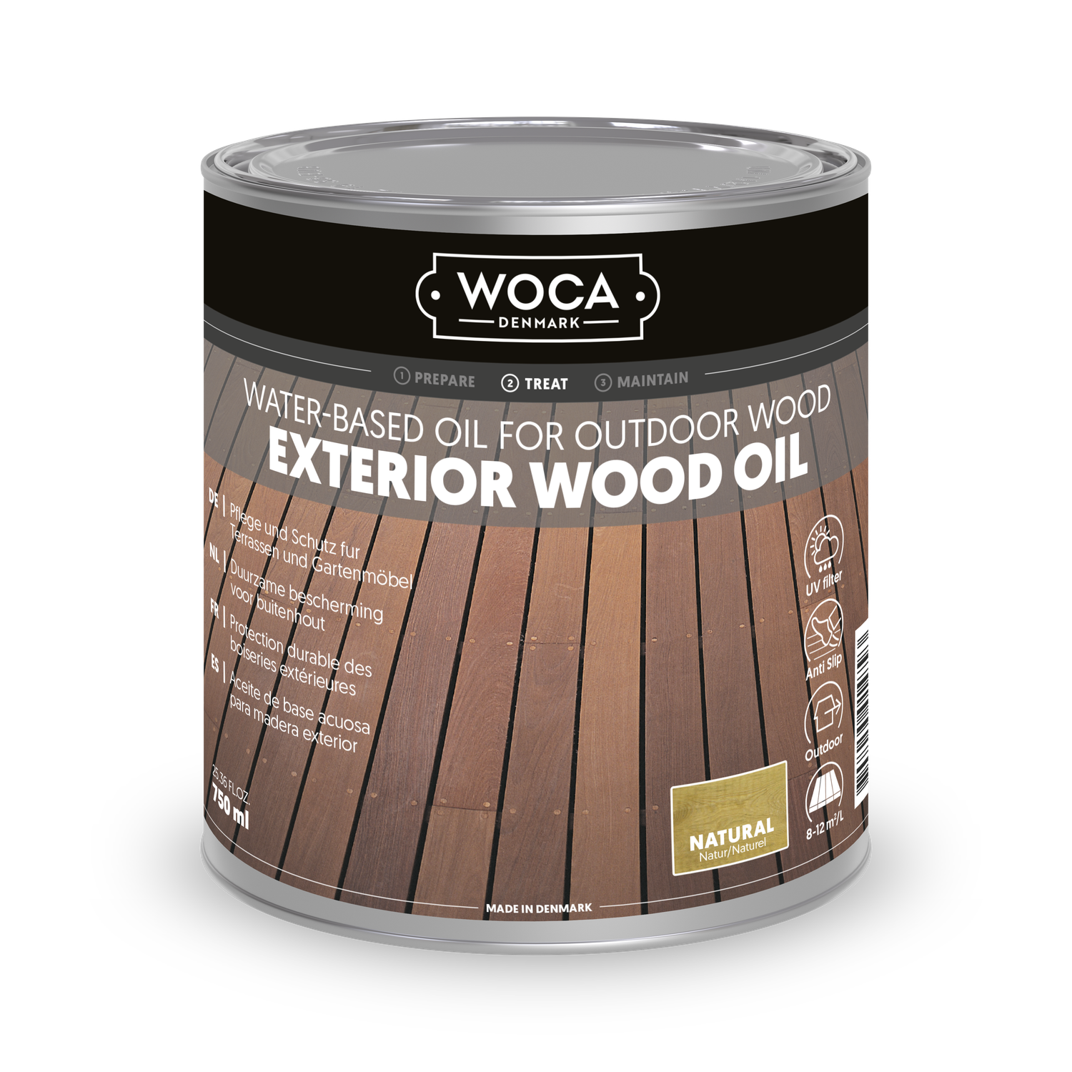 Woca Exterior Öl Natural 0.75 l Woca Exterior Öl Natural 0.75 l