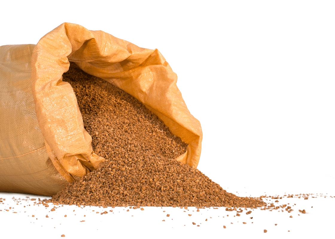 Hochwertiger Korkgranulat 3-6mm Hochwertiger Korkgranulat 3-6mm
