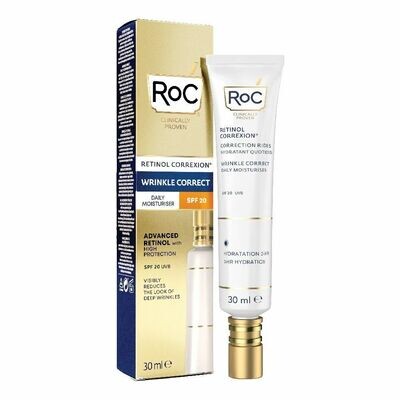 ROC RETINOL CORREXION CREMA ANTIRUGHE INTENSIVA GIORNO SPF20 30 ML ROC RETINOL CORREXION CREMA ANTIRUGHE INTENSIVA GIORNO SPF20 30 ML