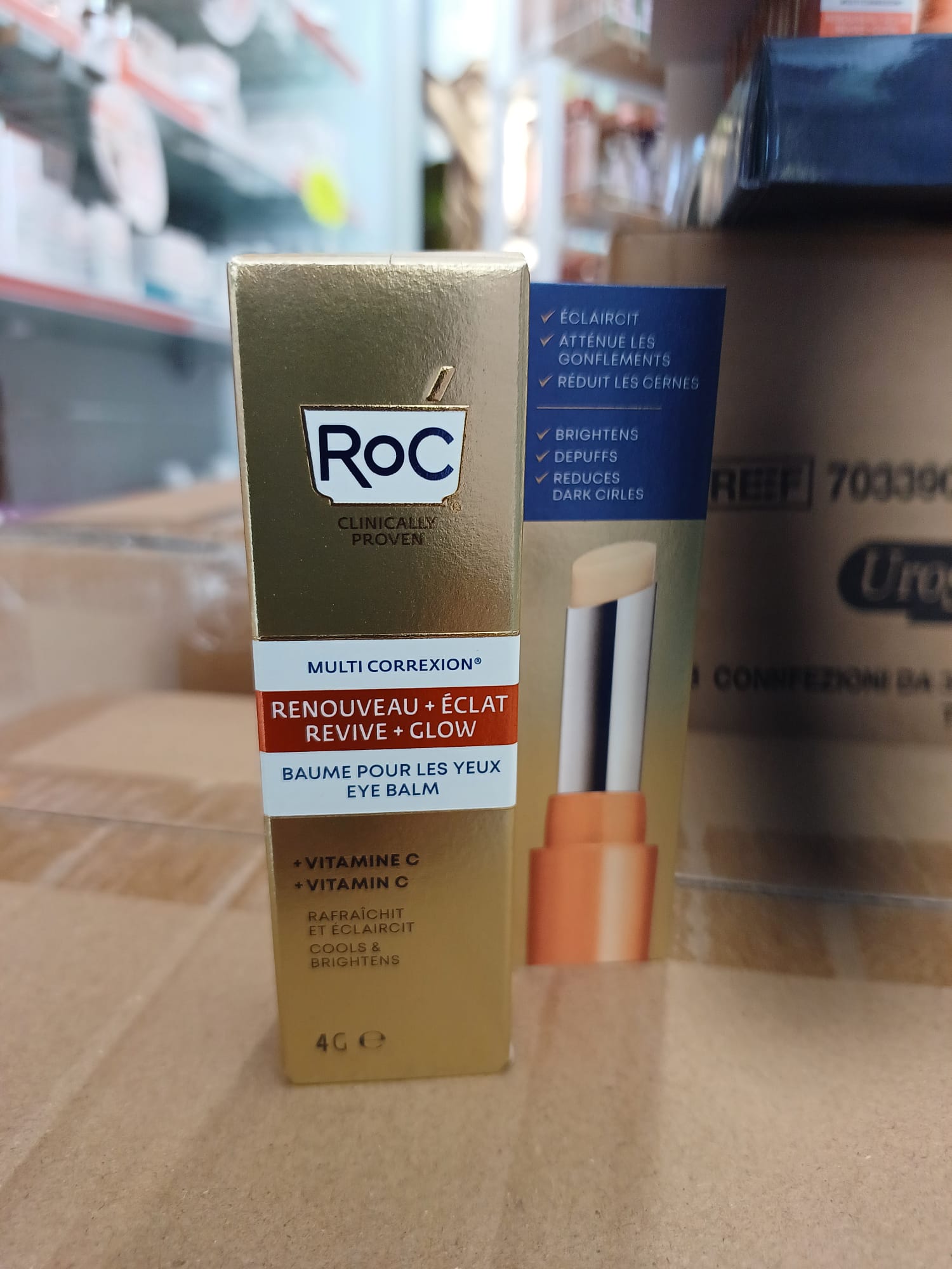 ROC MULTI CORREXION REVIVE + GLOW BALSAMO OCCHI 4G