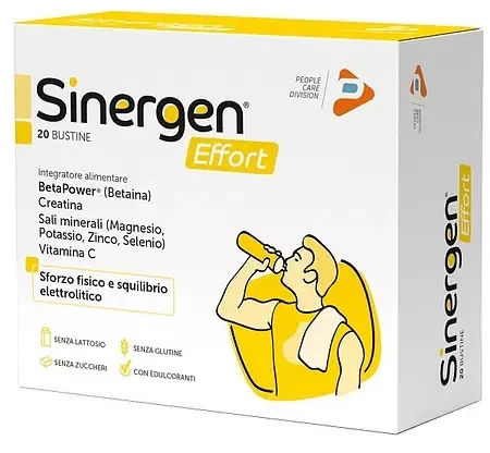SINERGEN EFFORT INTEGRATORE SALI MINERALI 20 BUSTINE 124 G