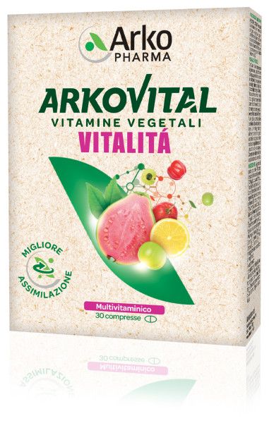 ARKOVITAL VITALITA' INTEGRATORE NATURALE ENERGIA IMMUNITA' 30 COMPRESSE 26 G