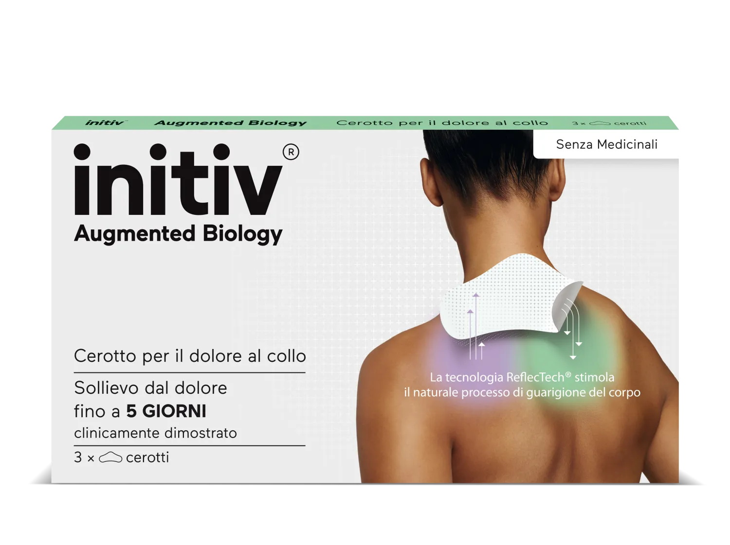 INITIV CEROTTI PER IL DOLORE AL COLLO SENZA MEDICINALI