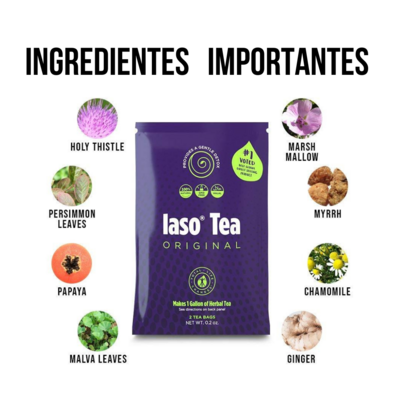 **10% OFF en el Iaso Te Original Tratamiento para 2 semanas**