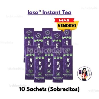Iaso® Instant Tea - 10 Sachets para 1 semana.  El Poder del Té Instantáneo Original.