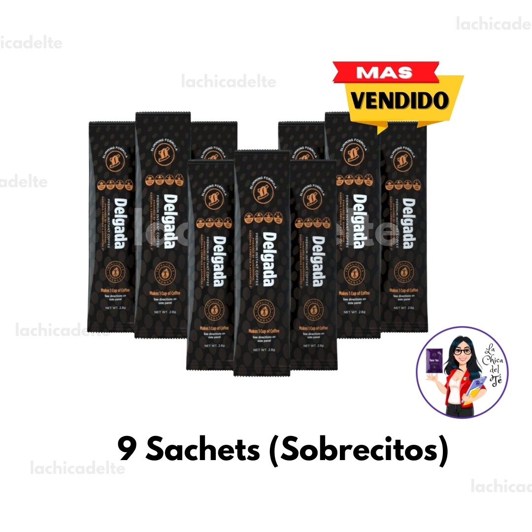 CAFÉ DELGADA para 9 DIAS.