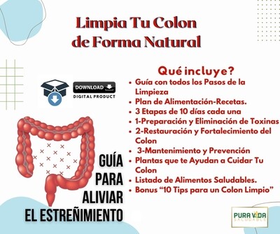 GUIA DE LIMPIEZA INTESTINAL de 30 Días!