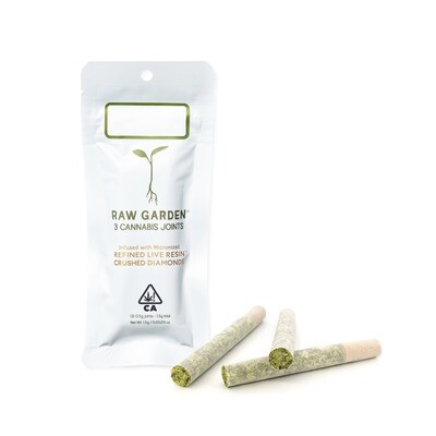 Raw Garden Crushed Diamond Infused Joints