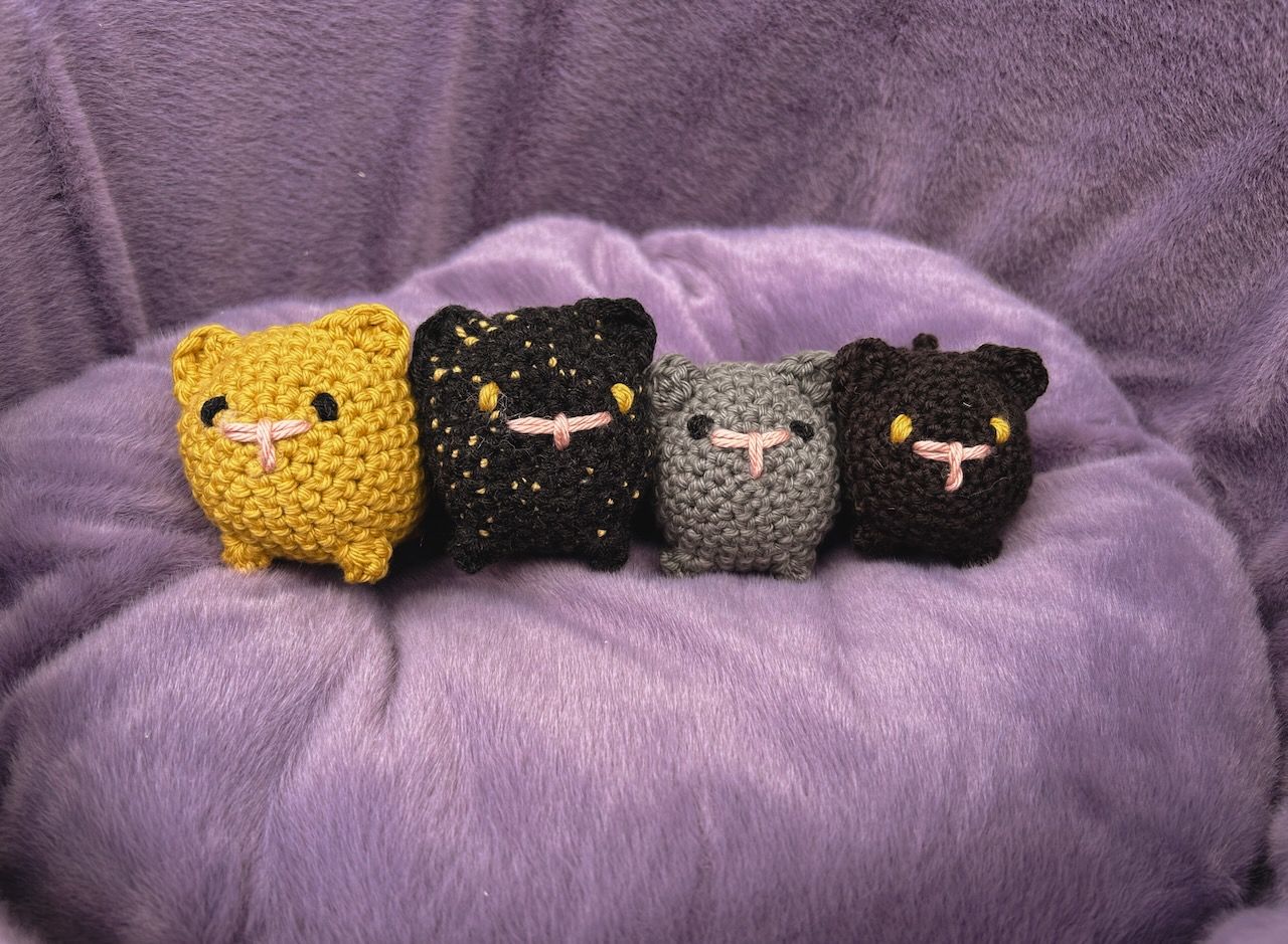 Crocheted Cats