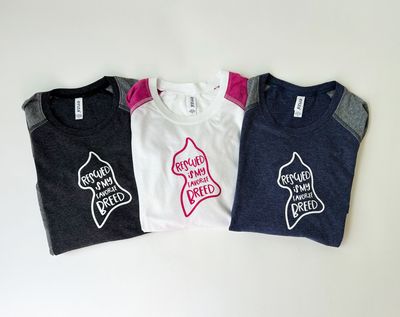Rescued is My Favorite Breed Athletic Tee