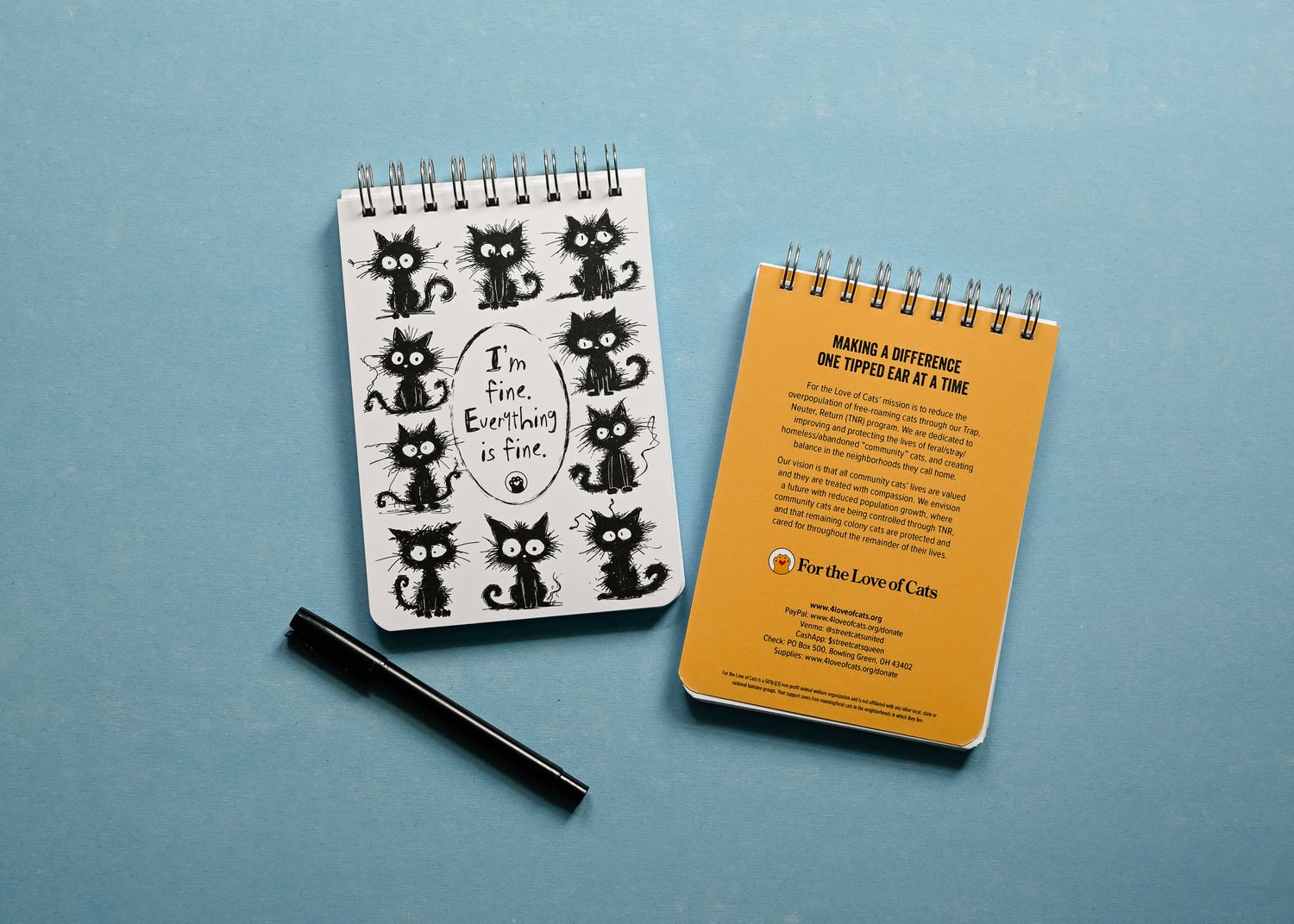 Everything is Fine Notepad