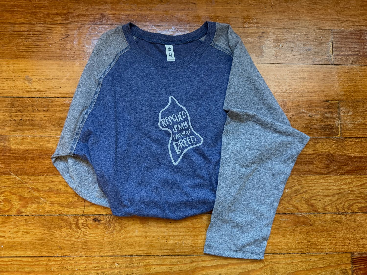 Rescued is My Favorite Breed Athletic Tee