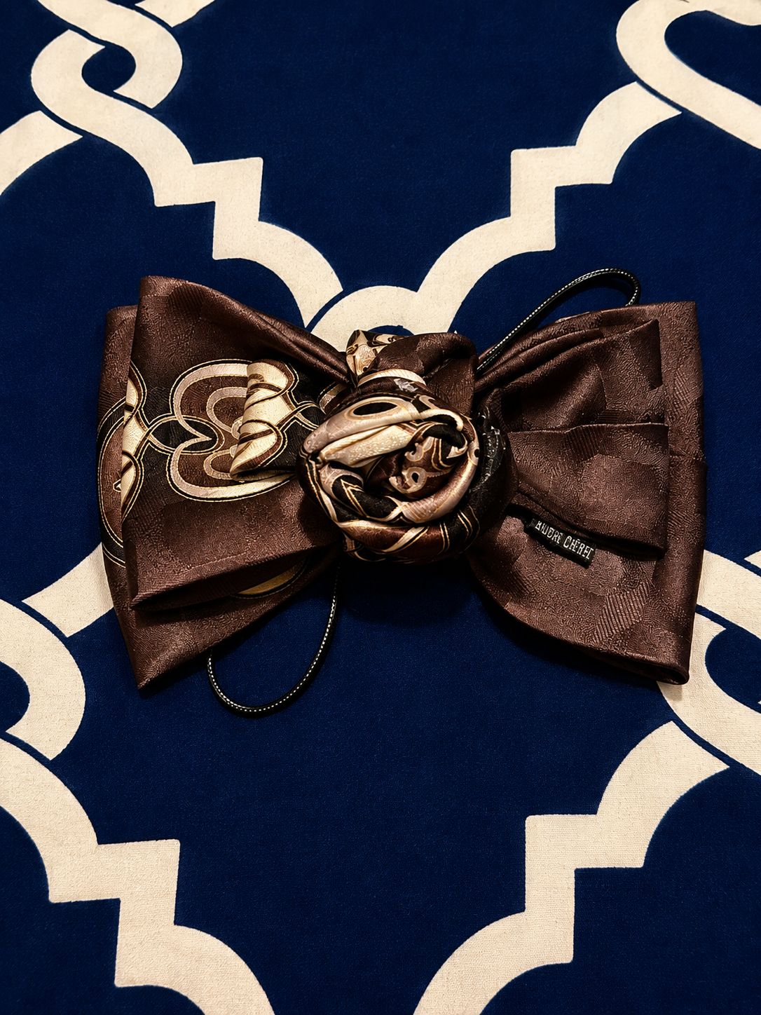 Brown Black Bowtie