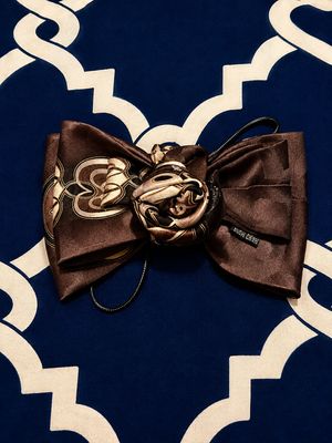 Brown Black Bowtie