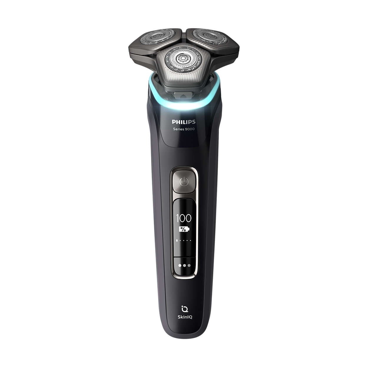 Philips  Series 9000 Electric Shaver, Wet &amp; Dry Use, with Charging Stand, Cleaning System, S9986/55 , Black