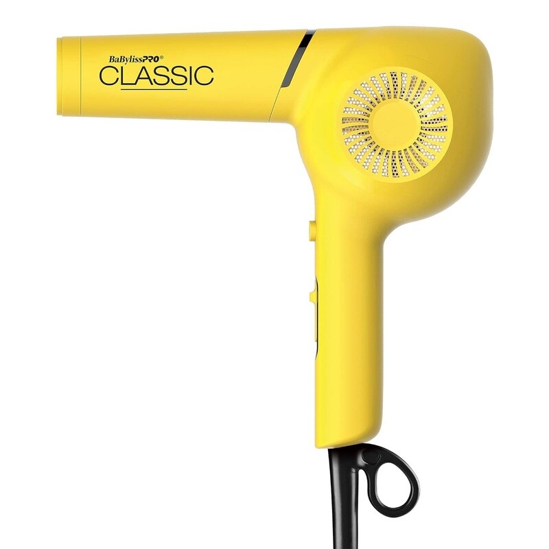 BaBylissPRO Iconic Pistol-Grip Hair Dryer Yellow BY5175UCC

