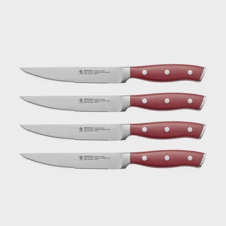 HENKELS 4 PIECE FORGED STEAK SET