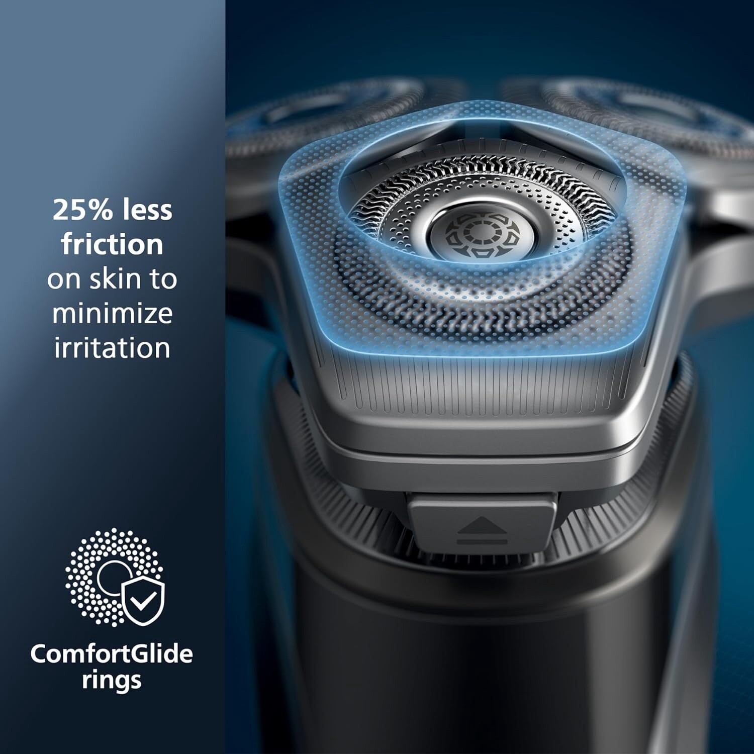 Philips  Series 9000 Electric Shaver, Wet & Dry Use, with Charging Stand, Cleaning System, S9986/55 , Black