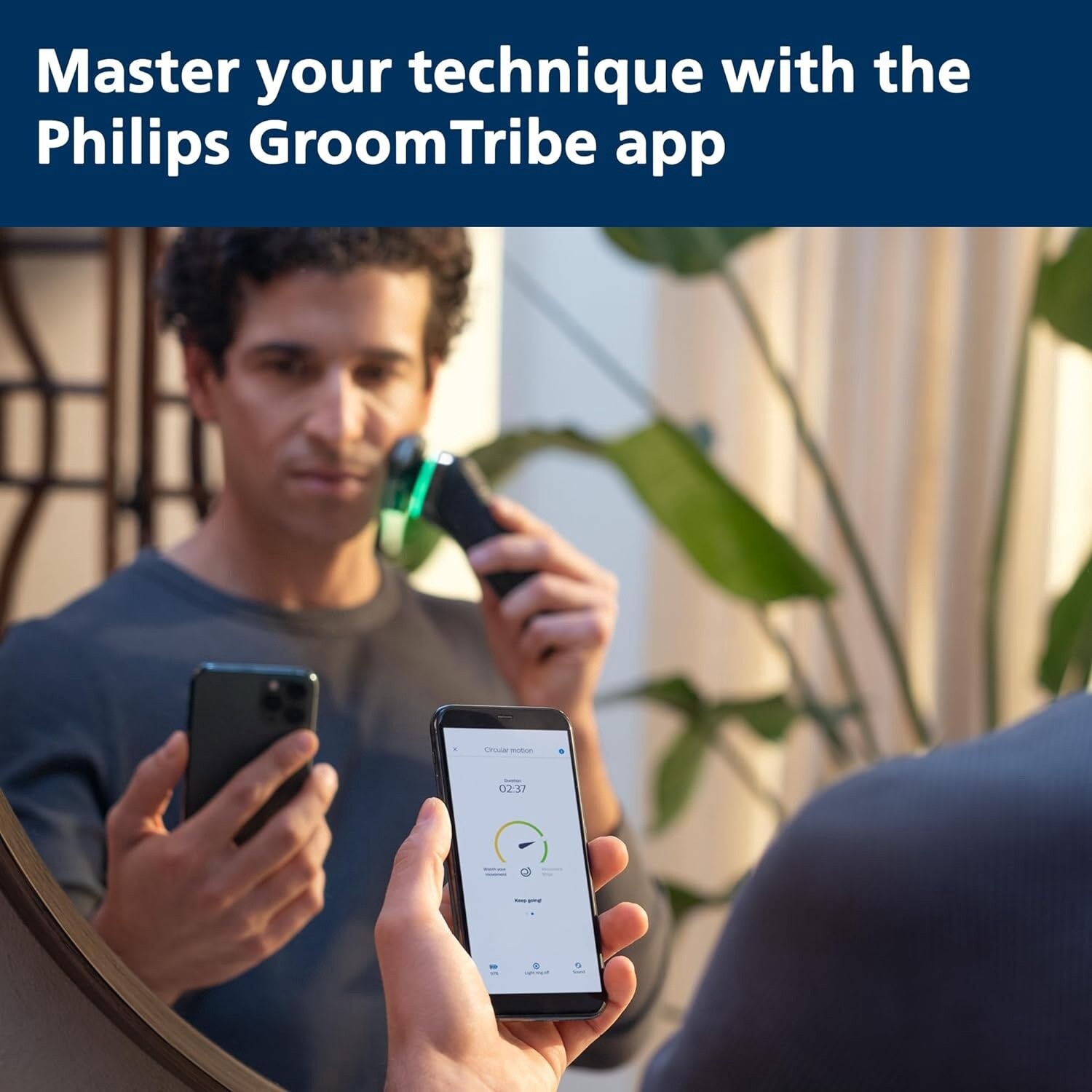 Philips  Series 9000 Electric Shaver, Wet & Dry Use, with Charging Stand, Cleaning System, S9986/55 , Black