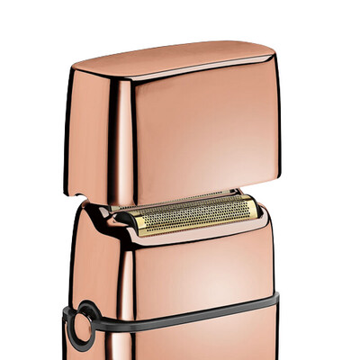 BaBylissPRO FoilFX02 Cordless Metal Double Foil Shaver Rose Gold FXFS2RG

