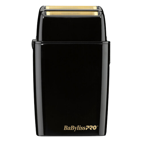 BaBylissPRO FoilFX02 Cordless Metal Double Foil Shaver Black FXFS2B

