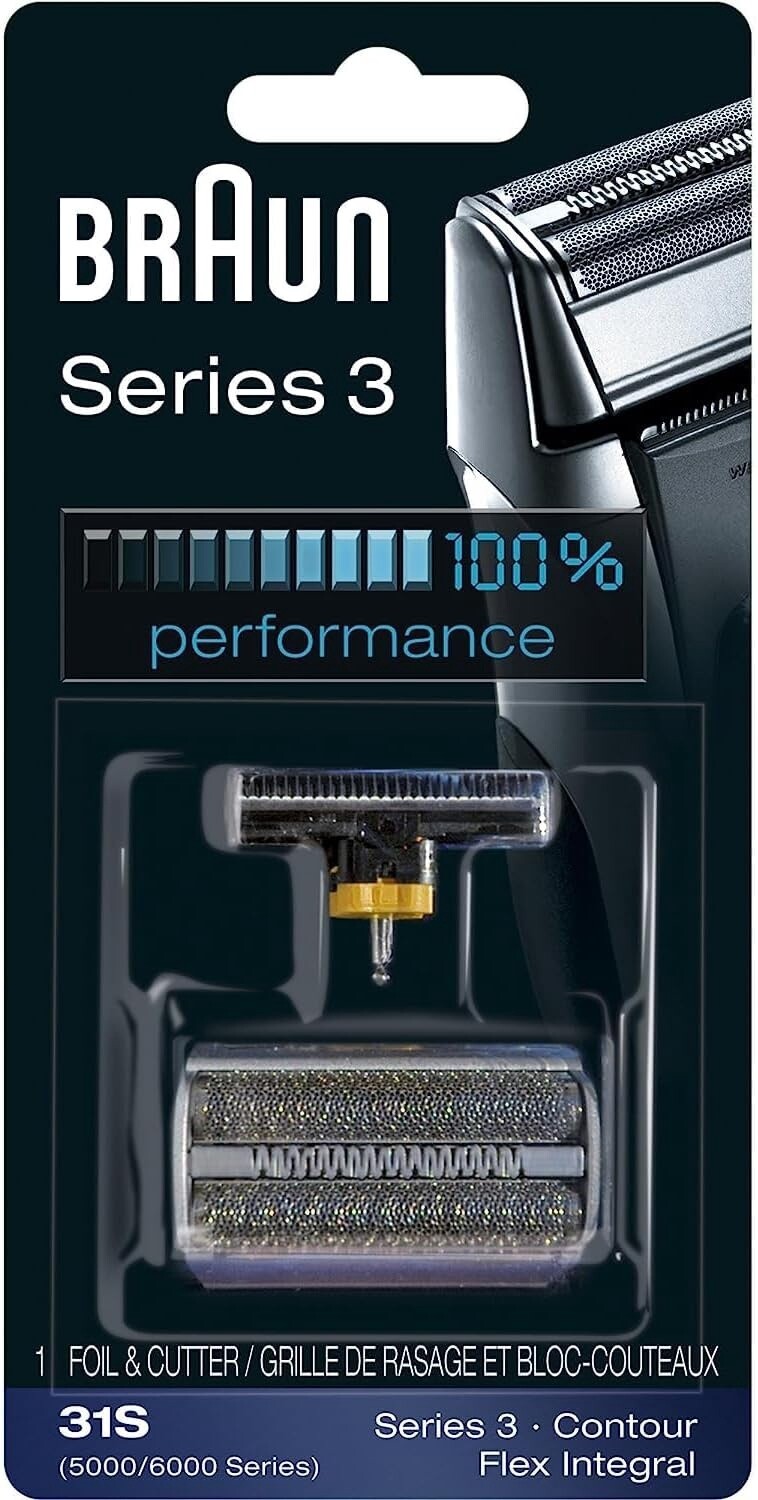 BRAUN Series 3 31S Foil and Cutter Replacement

