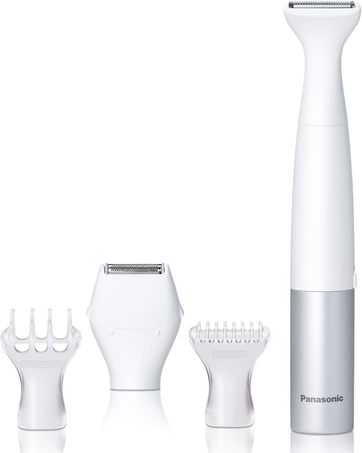 Panasonic Bikini Trimmer and Shaver, White, ES-WV60-S