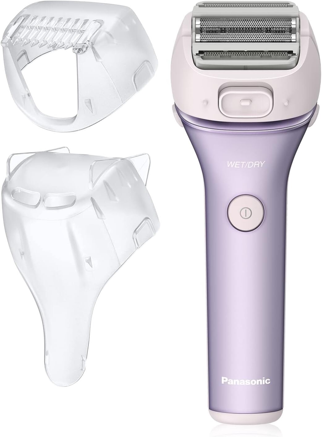 Panasonic Close Curves Wet-Dry Ladies Shaver with Bikini Attachment, Purple, ES-WL80-V