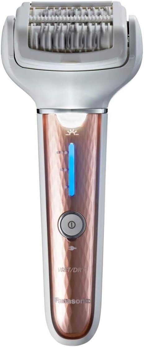 Panasonic Rechargeable Wet-Dry Epilator with Pumice Stone  9-Piece