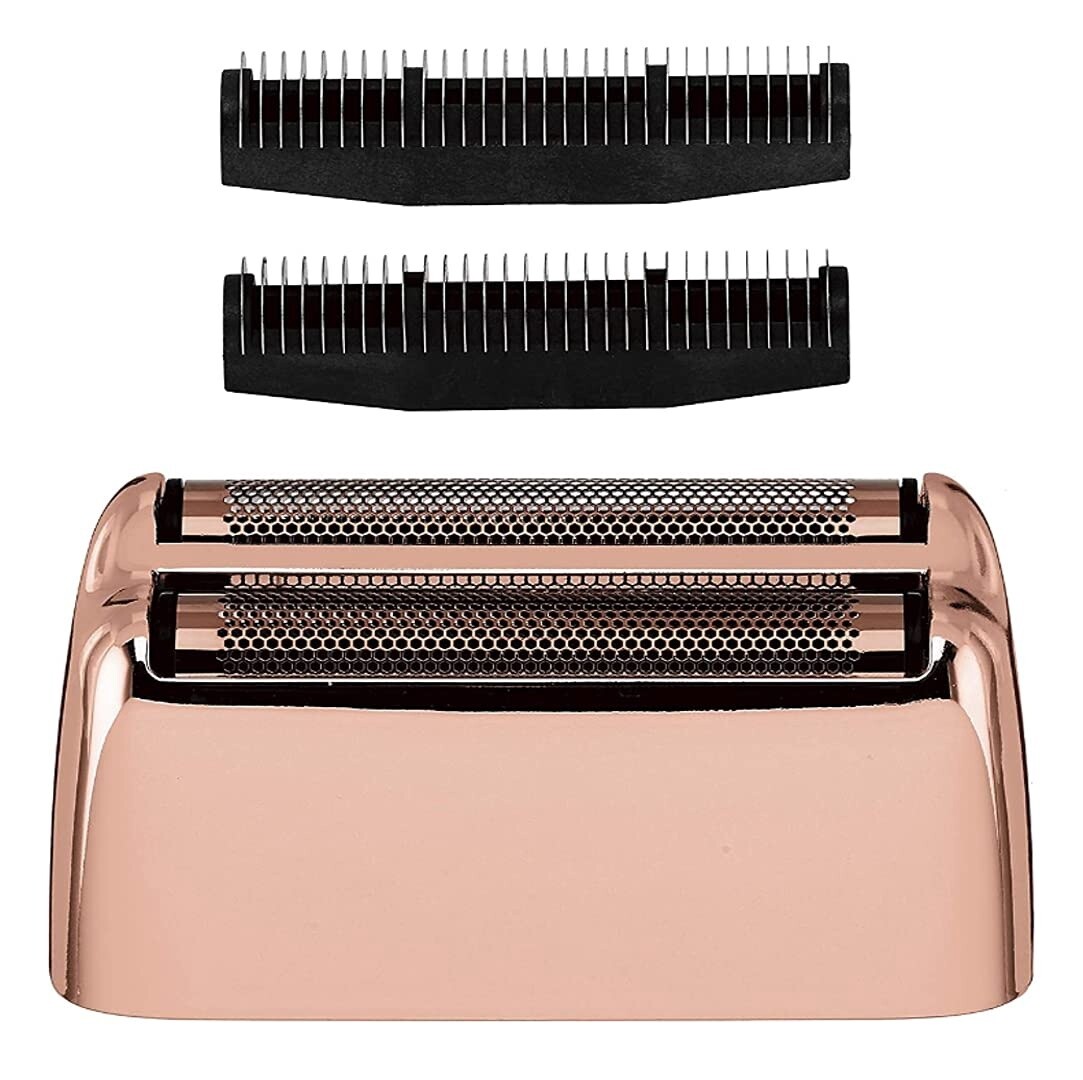 BaBylissPRO Replacement Foil Head and Cutter for FoilFX02 Double Foil Shaver (Rose Gold), FXRF2RG