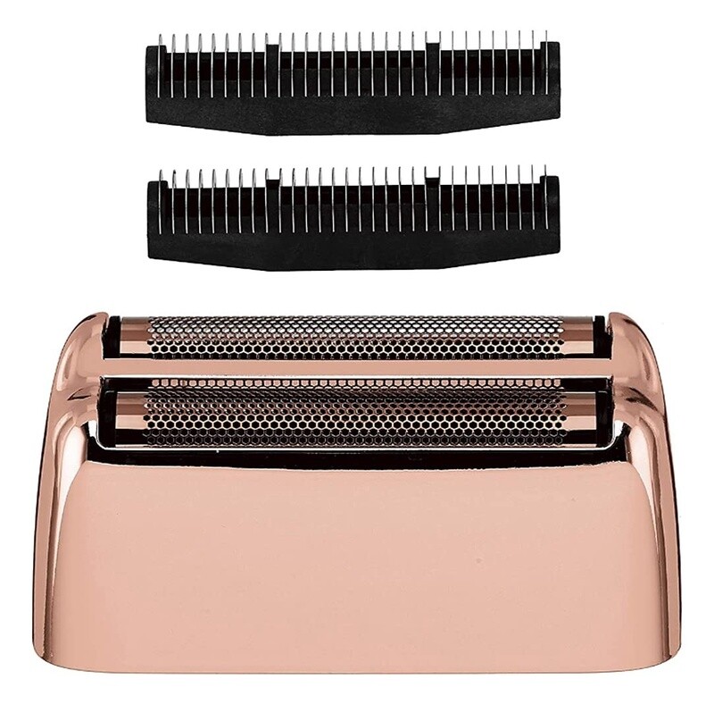 BaBylissPRO Replacement Foil Head and Cutter for FoilFX02 Double Foil Shaver (Rose Gold), FXRF2RG