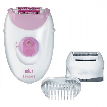 Braun  Silk Epil 3  Leg and Body Epilator and Shaver
