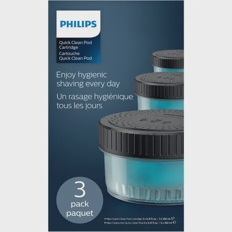 Philips Quick Clean Pod Cartridge 3-pk, CC13