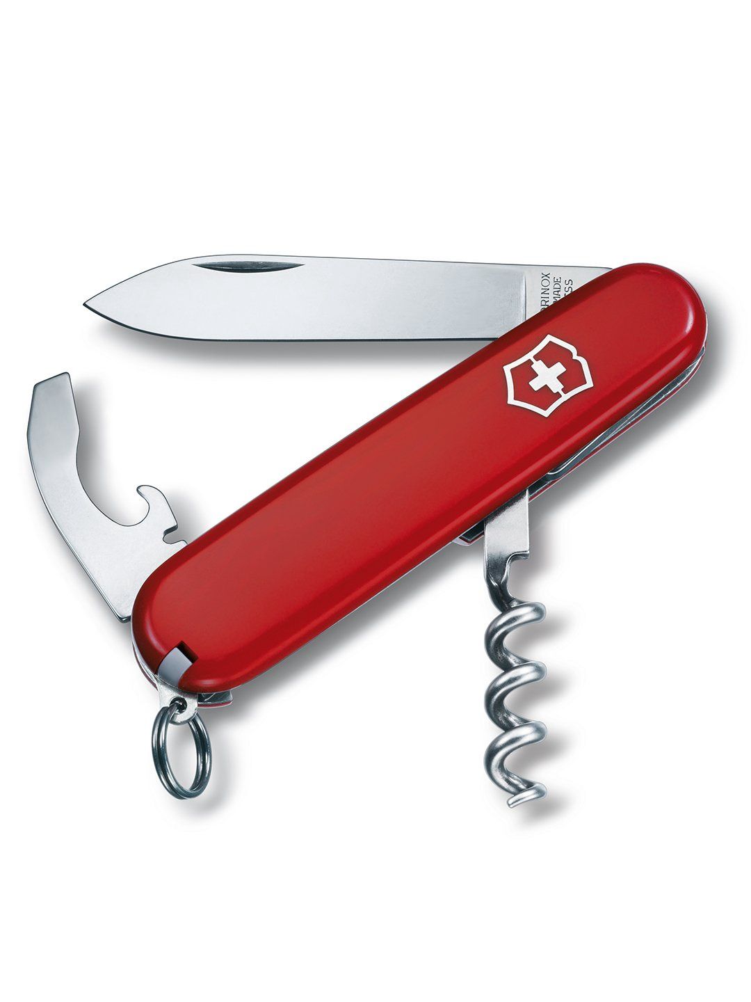Victorinox Waiter 84mm 9 Function Medium Pocket Knife - Red - 0.3303-X2