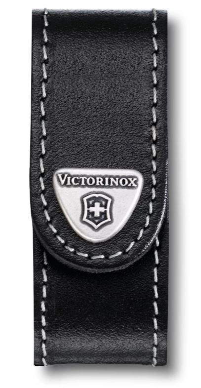 Victorinox 73 mm Leather Belt Pouch - Black 4.0519
