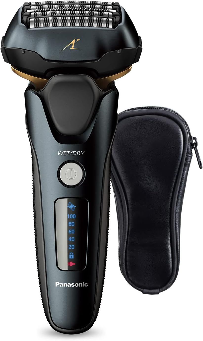 Panasonic ES-LV67 Premium 5-blade Wet &amp; Dry Electric Shaver, Black

