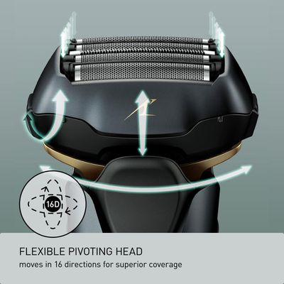 Panasonic ES-LV67 Premium 5-blade Wet &amp; Dry Electric Shaver, Black

