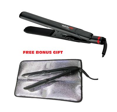 BaBylissPRO Ceramix Xtreme 1&quot; Flat Iron (Black), BAB9555BC