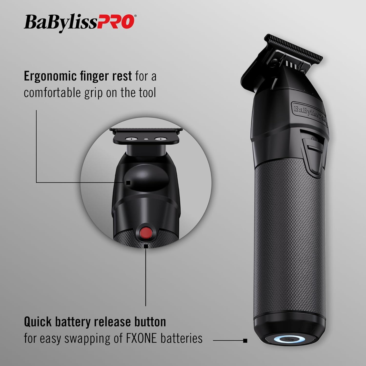 BaBylissPRO® FXONE™ BLACKFX Trimmer FX799MB