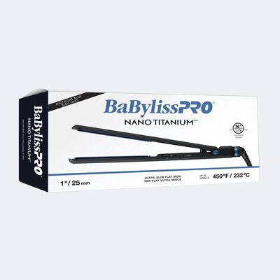 BaBylissPRO Nano Titanium 1&quot; Ultra Slim Flat Iron (Midnight Blue), BNTMB4072TC