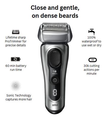 Braun Series 8 Electric Shaver 8517S