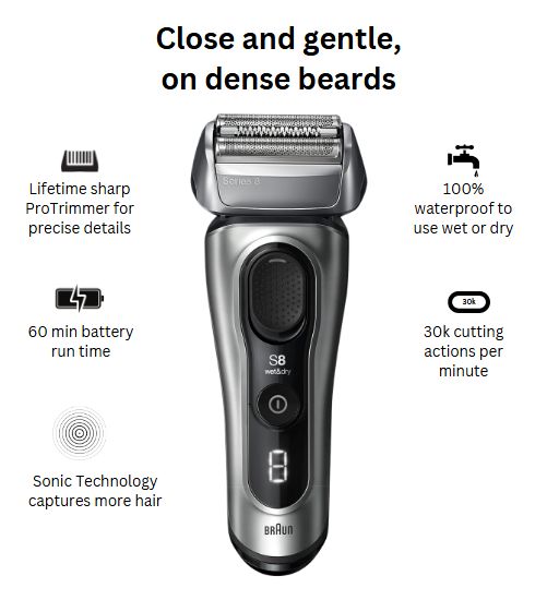 Braun Series 8 Electric Shaver 8517S