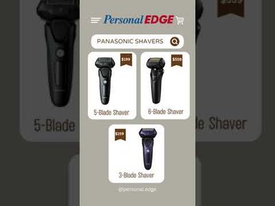 Panasonic ES-LV67 Premium 5-blade Wet &amp; Dry Electric Shaver, Black