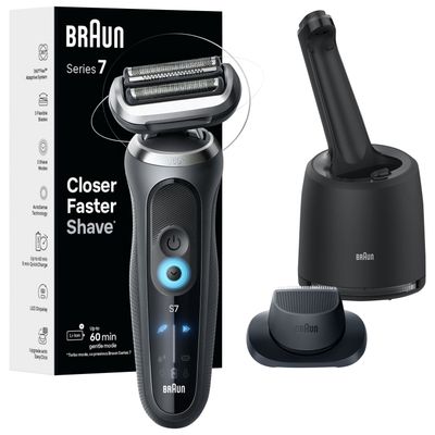 BRAUN Series 7  Shaver 7171cc Grey. Free 5year service