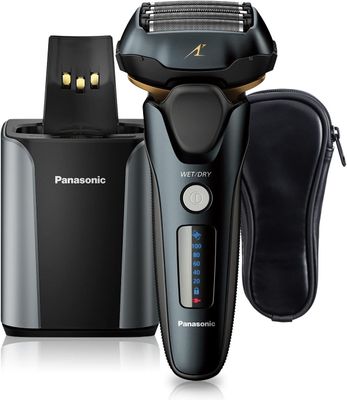 Panasonic   Arc5 Blade Wet/Dry Electric Shaver + FREE  Cleaning Liquid (5-Sache)