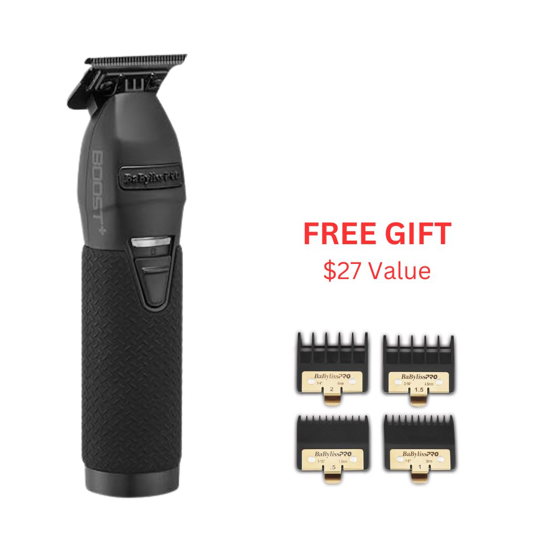 BaBylissPRO Matte Black Boost Cord/Cordless FX787BP-MB + Free Trimmer Guides