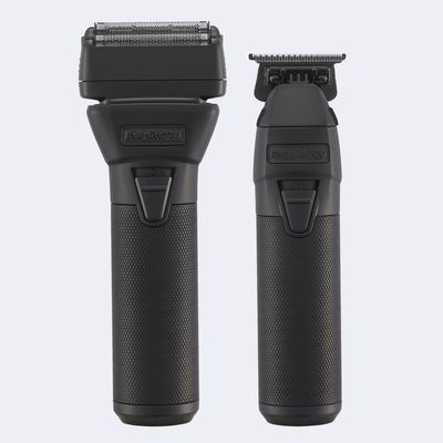BaBylissPRO FXONE BLACKFX Trimmer &amp; Double-Foil Shaver Prepack