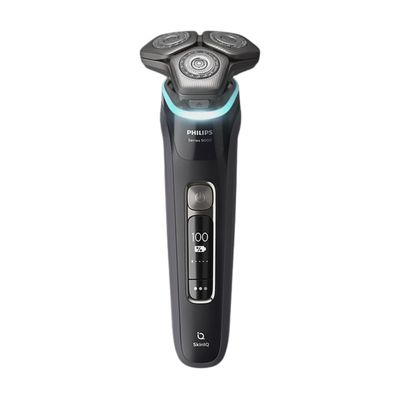 Philips  Series 9000 Electric Shaver, Wet &amp; Dry Use, with Charging Stand, Cleaning System, S9986/55 , Black