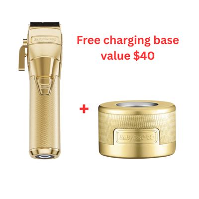 BabylissPRO GoldFX  Cordless Clipper+ Free Charging  Base