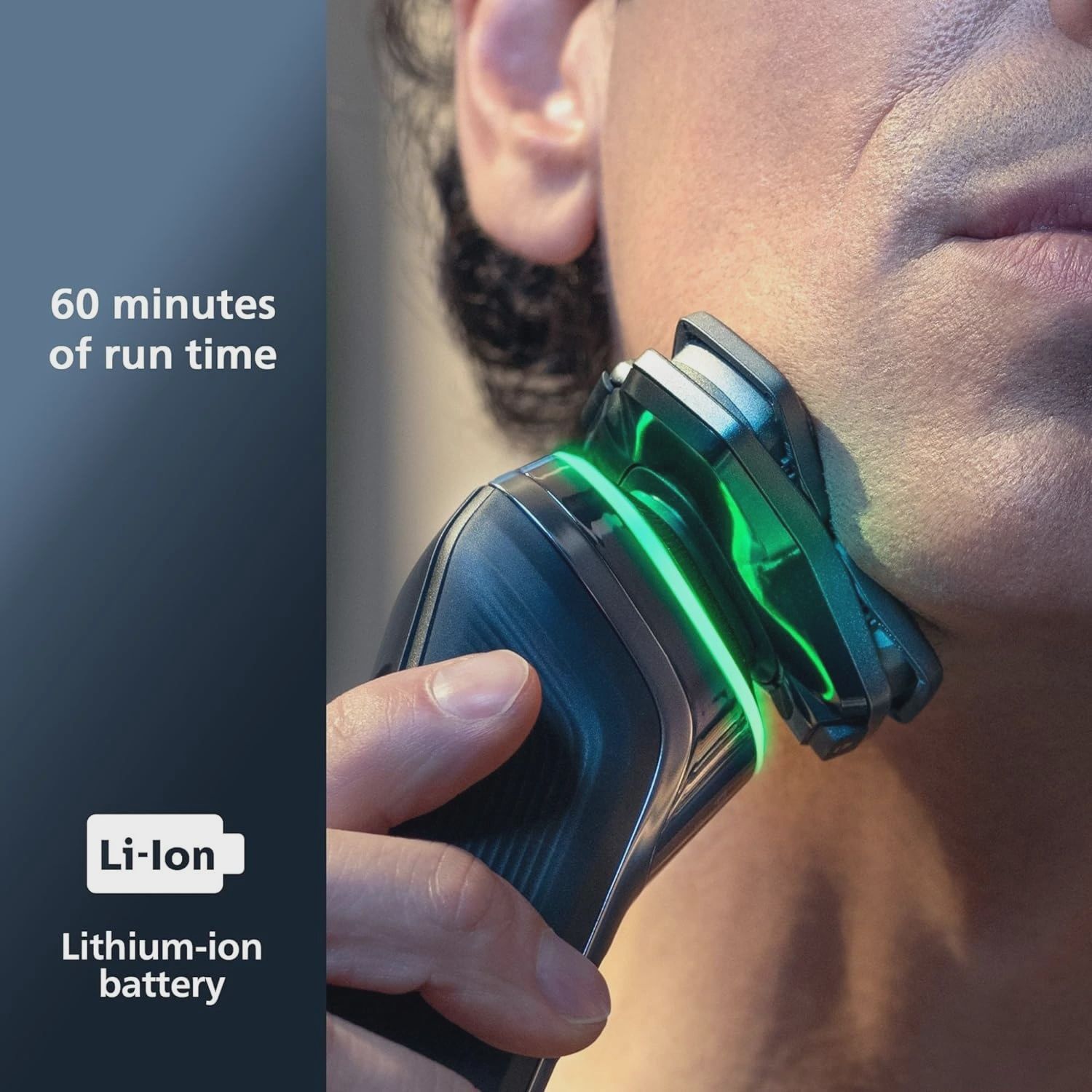 Philips  Series 9000 Electric Shaver, Wet & Dry Use, with Charging Stand, Cleaning System, S9986/55 , Black